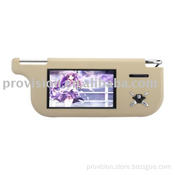 sunvisor car monitor